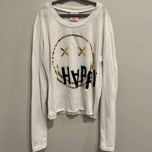 Firehouse Girls Long Sleeve Happy Shirt